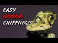 Easy Armor Chipping | Paint Chipping How To