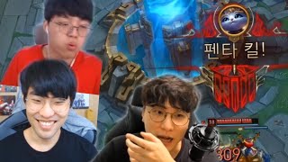 Just Yuumi Casually Getting a Pentakill - Random Stream Highlights (Translated)