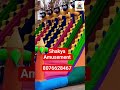 Six lane bouncy testing new theme #viralvideo #inflatablefun