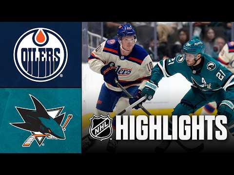 Oilers vs. Sharks | NHL Highlights | Oct 10, 2026