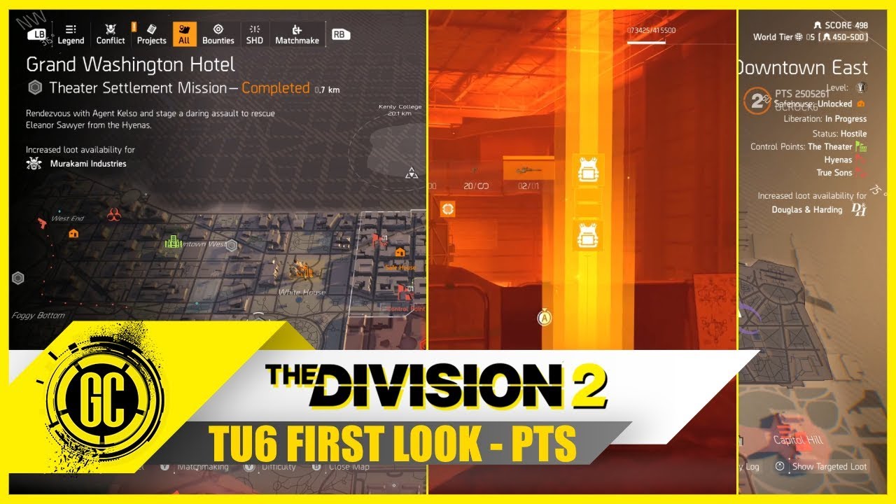 The Division 2 TU6 PTS First Look + Patch Notes | Eagle Bearer Nerfed ...