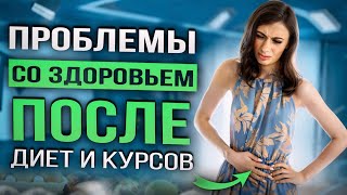 БУДЬТЕ ОСТОРОЖНЫ — неприятные последствия ДИЕТ и КУРСОВ ДЛЯ ПОХУДЕНИЯ