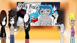 картинка: Sally face реакция на САЛЛИ ФЕЙС ЗА 7 МИНУТ 2 ЧАСТЬ