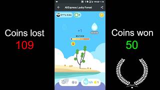 Aliexpress Tree Game - Is it Waste of Time? From Level 0 to Fully Grown Tree in 3 min