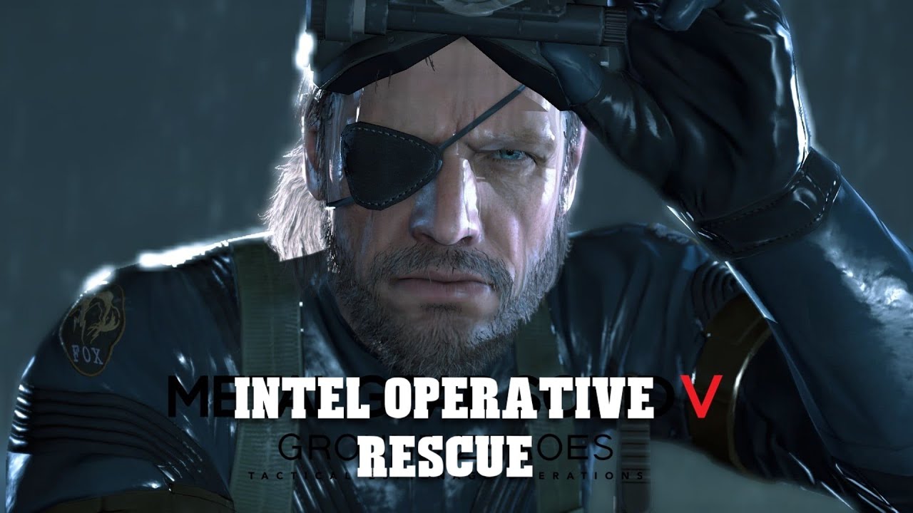 Metal Gear Solid V Ground Zeroes : ( Intel Operative Rescue ) S rank ...
