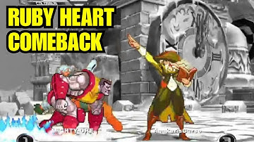 MVC2: Ruby Heart Comeback vs Cable/Colossus (Stream Highlights#103)