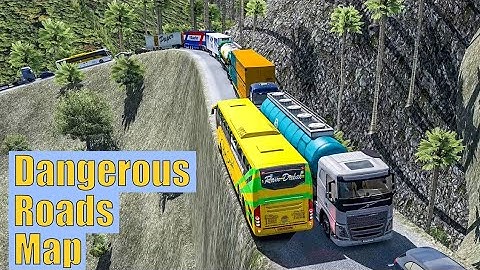 Map Mod Bussid 3.7.1-Long Offroad Map for bus simulator Indonesia video|Jeep Wrangle Offroad driving