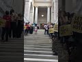 Arkansas voting rights advocates at the Capitol