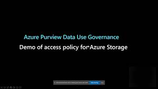 Microsoft Purview data owner provisioning with Azure Storage