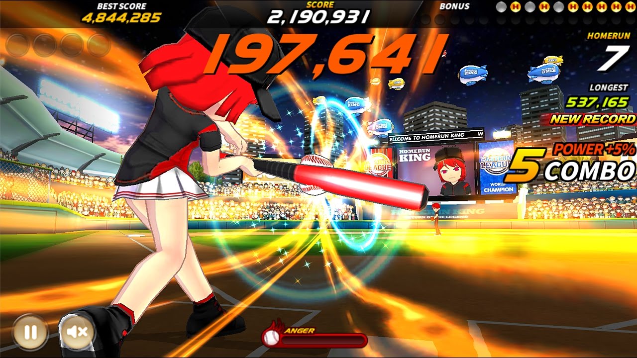 HomeRun King ▶️ Android-iOS GamePlay 1080p(by LIGENSOFT)