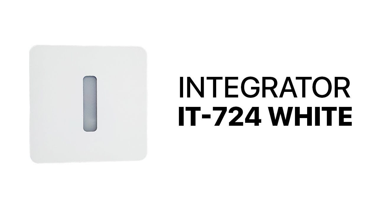 Integrator IT-724 Белый / Светодиодный светильник для лестницы