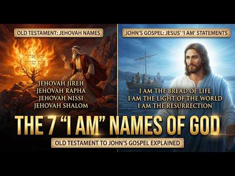 The 7 "I AM" Names of God — Old Testament to John's Gospel