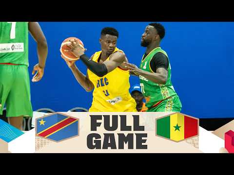 Congo DR v Senegal | Full Basketball Game | FIBA Basketball World Cup 2027 African Qualifiers