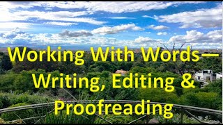 Beginners Guide To Writing, Editing and Proofreading on Freelance Networks
