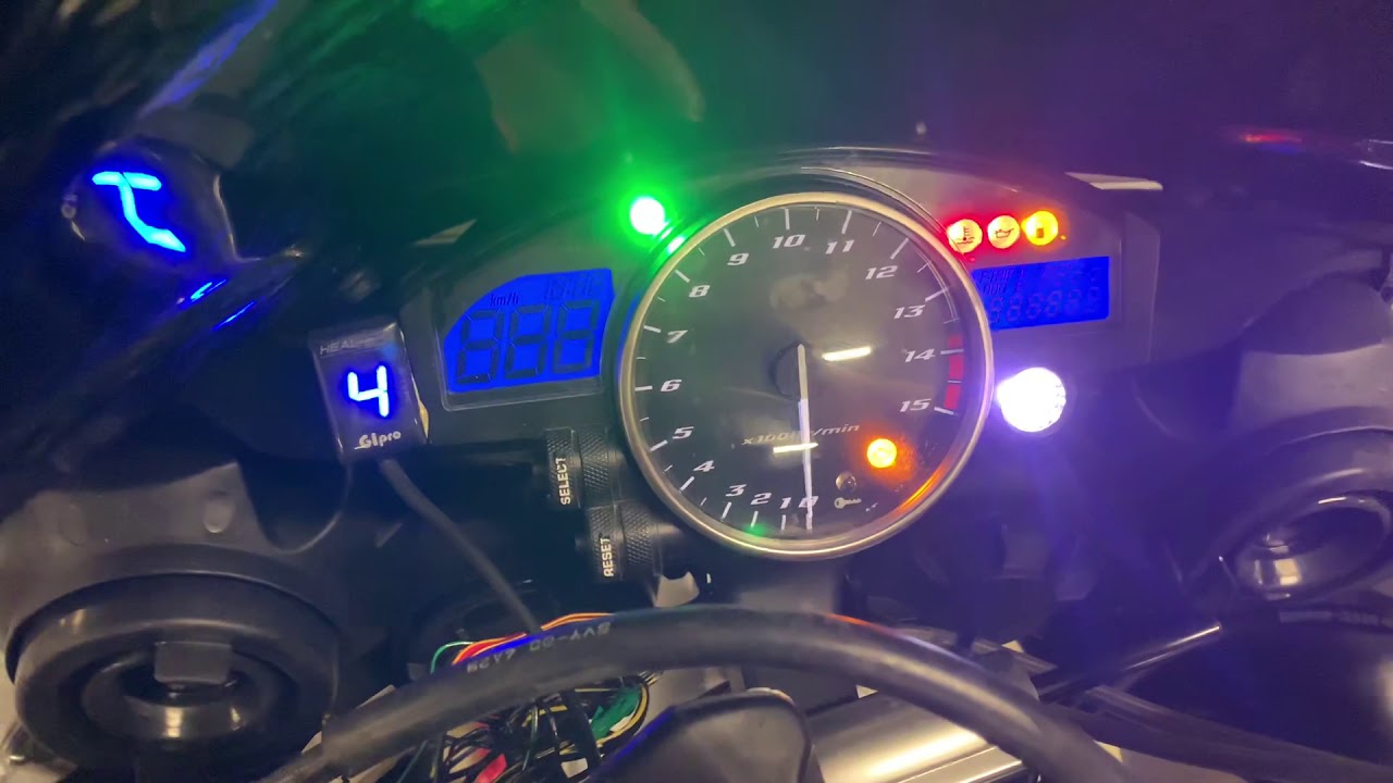 R1 Rpm Meter Yamaha R1 2005 start issue high idle rpm - YouTube