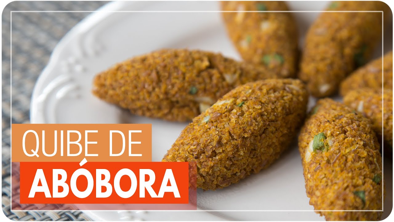 QUIBE DE ABÓBORA { quibe sem carne }| Mamãe Vida Saudável #150