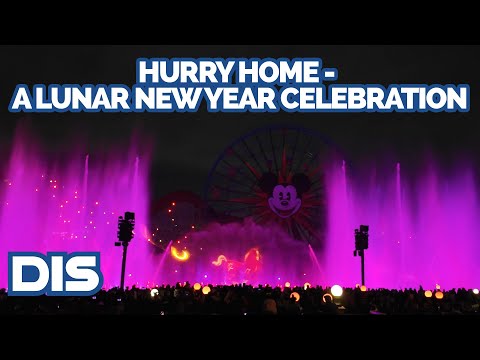 Hurry Home - A Lunar New Year Celebration 2026 | World Of Color Happiness! Pre-show