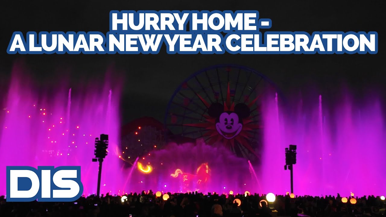 Hurry Home - A Lunar New Year Celebration 2026 | World of Color Happiness! Pre-Show