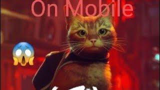 Playing Stray in mobile 😱 (Stray) screenshot 5