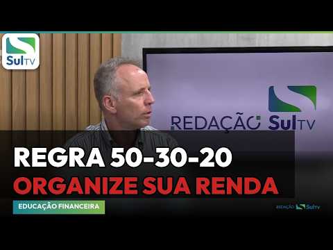 Especialista explica a regra do 50-30-20 para organizar o orçamento familiar
