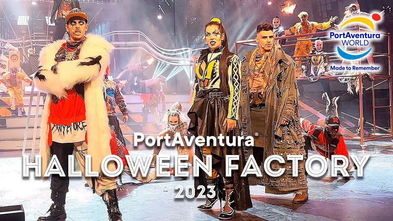 HALLOWEEN FACTORY (Show Completo) | PortAventura World 2023