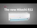 Our quick installation r32 wallmounted series  hitachi cooling  heating southeast asia