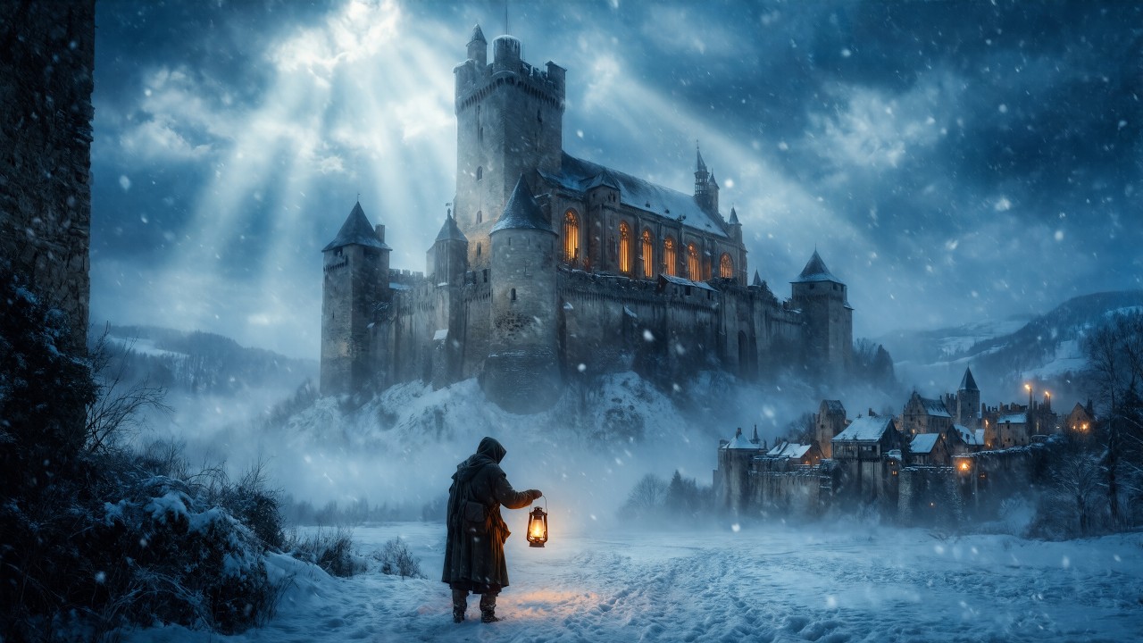 Frozen Medieval Fantasy Music Pack – Winter Monastic RPG Ambient Soundscapes, video preview 2