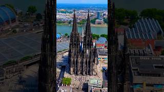 Dom van Keulen 🇩🇪 | Cologne Cathedral 4K Drone #KölnerDom #germany #fyp