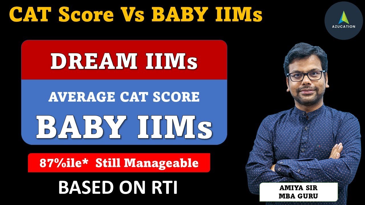 BABY IIMs Selection | Minimum Cut Offs Based on RTI | CAT Score Vs IIMs ...