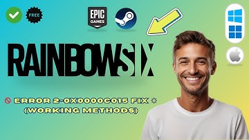 How to Fix Rainbow Six Siege Error Code 2-0x0000C015 (2025 Quick & Easy)
