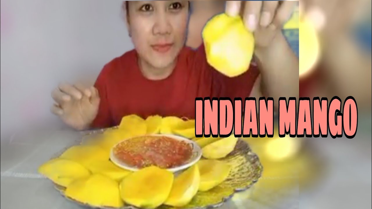 INDIAN MANGO WITH SPICY BAGOONG LETS'8 YouTube