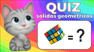 FUN MATH QUIZ | 🧮 Geometric Solids for Kids 🎲🔺⚽ | 16 Fun Questions screenshot 3