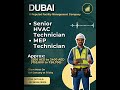 Dubai HVAC &amp; MEP Technician Jobs | Facility Management | Trichy Client Meet 🇦🇪