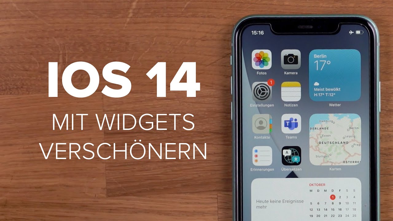 iOS 14 Widgets: die besten Tipps und Tricks | deutsch