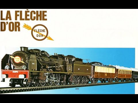 Coffret La Flèche D'Or - Rivarossi 9011 - Locomotive Vapeur échelle N 1:160