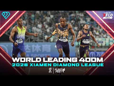 MEET RECORD and WORLD LEAD In Xiamen Diamond League 2026 Men's