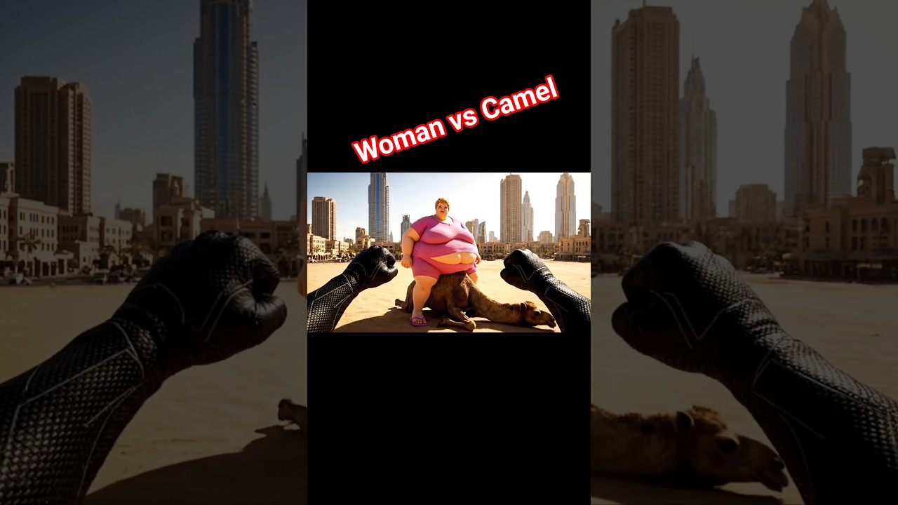 Mr Mustache - Woman vs Camel 