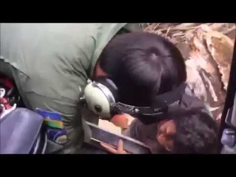 Caçador desaparecido é resgatado pelo NOA no Rio Madeira