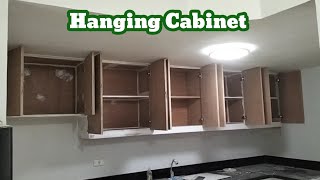 Hanging Cabinet with continuous handle & 3/4 plyboard/Kitchen cabinet/Cabinet design/Kulotz Nacua tv