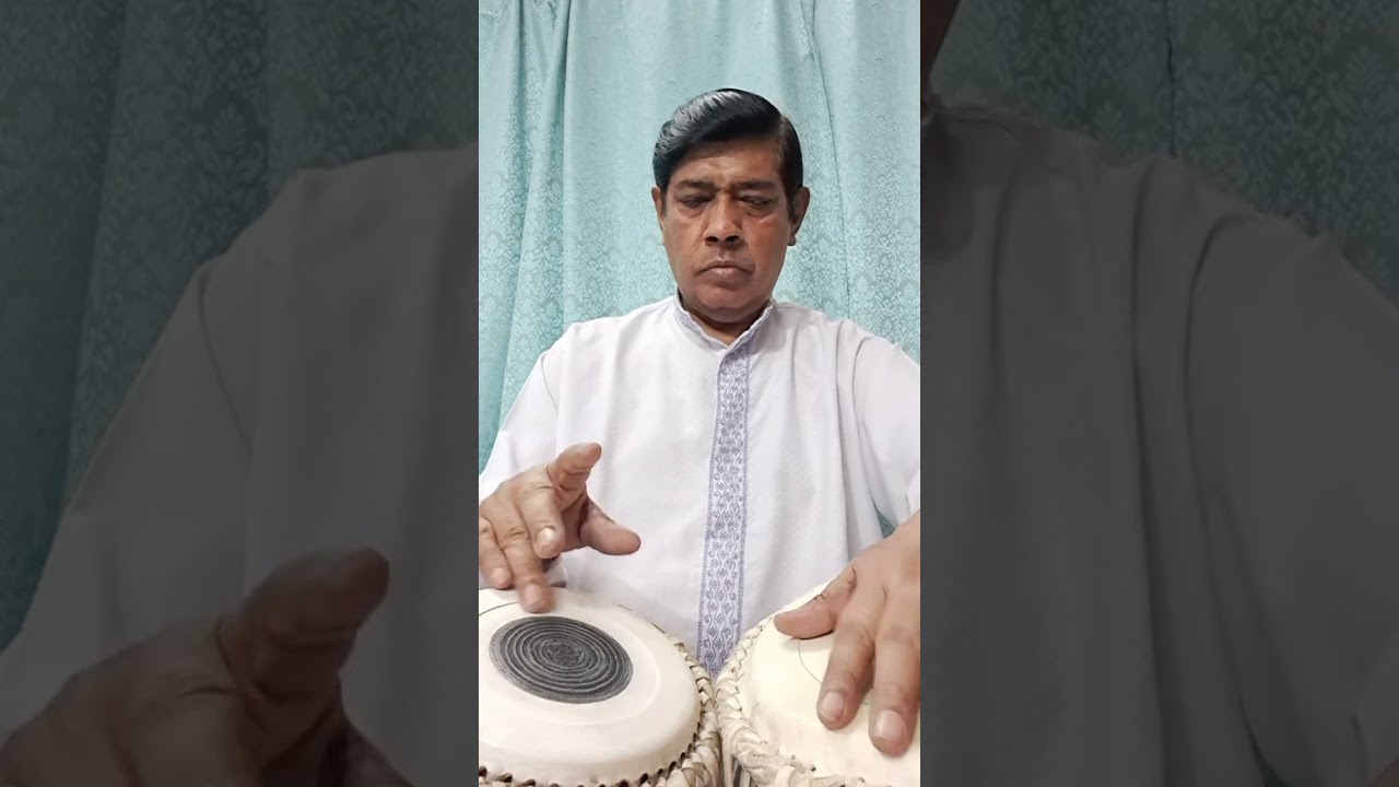 Lesson of kaida in teental  by pandit kishore banerjee Top Grade