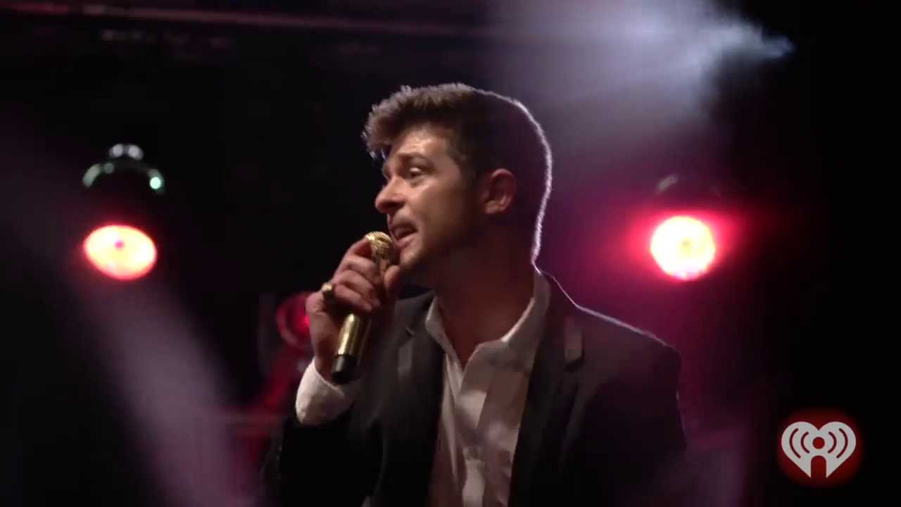 Robin Thicke Live 