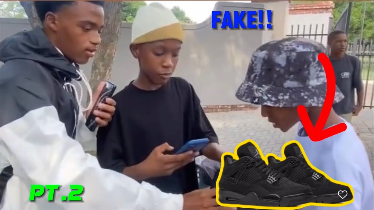 Scanning FAKE Sneakers In SOUTH AFRICA🙆🏽‍♂️😭(High School Edition)😭🔥