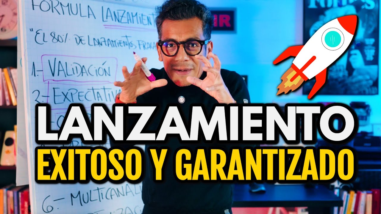 Cómo hacer un LANZAMIENTO EXITOSO, paso a paso y sin adivinanzas.