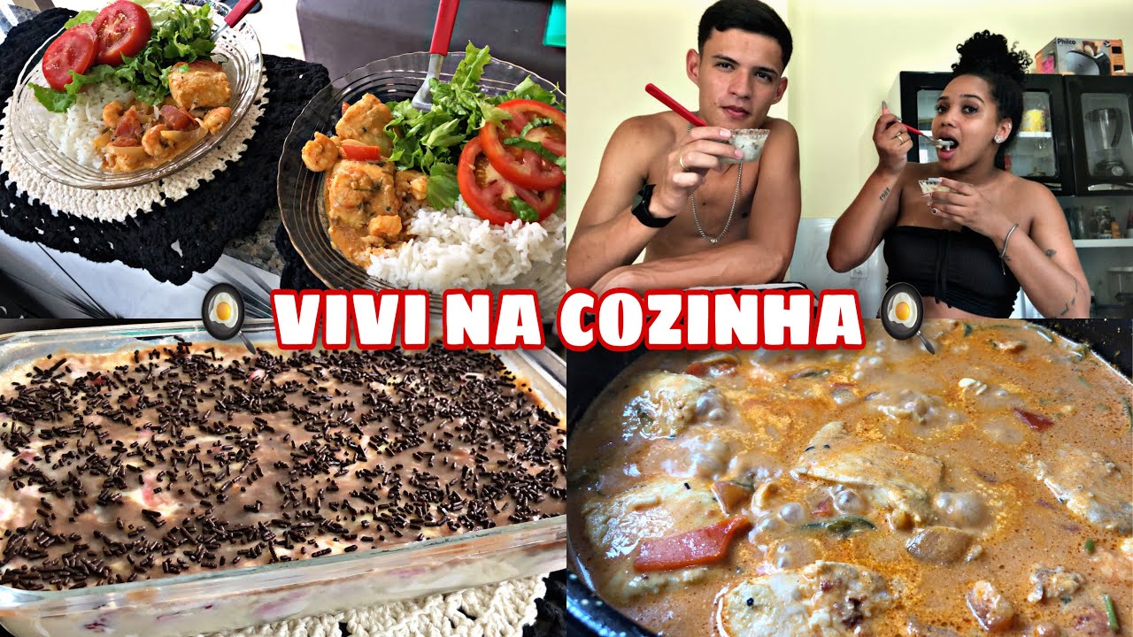 VIVI NA COZINHA: PEIXE AO MOLHO DE CAMARÃO + BOMBOM DE TRAVESSA| muito gostoso e fácil …