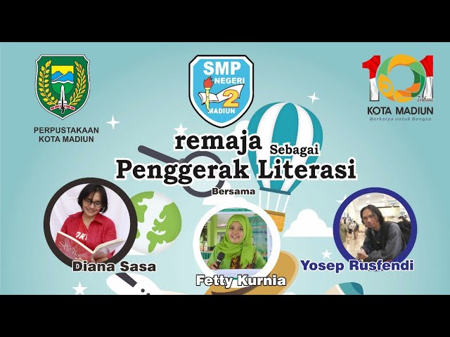 Remaja Sebagai Penggerak Literasi 