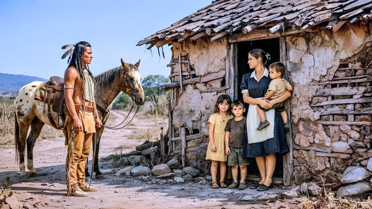 EL APACHE SIGUE A LA EMPLEADA… Y AL VERLA CON SUS HIJOS EN UNA CASA ABANDONADA DESCUBRE LA VERDAD