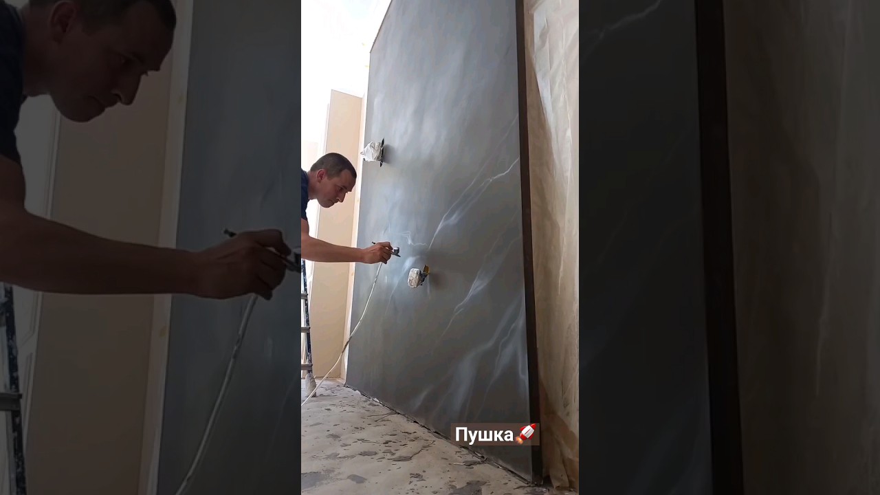 аэрография мрамор из венецианки🚀 #аэрограф #декор #интерьер #прораб # ...