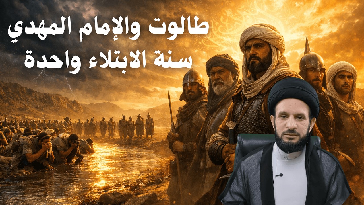 اختبارات أنصار الإمام المهدي | قصة طالوت وجالوت |  آيات مهدوية | السيد عبدالله الموسوي