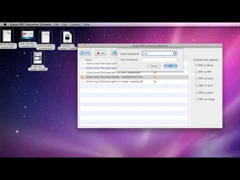 Come convertire da PDF a Word, Excel, PowerPoint, testo, HTML e immagine su Mac
