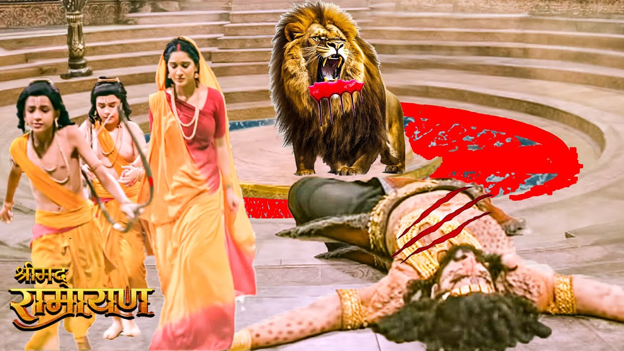 EP- 214- मायावी दानव से कैसे बचाएगी माता सीता अपने लव कुश के प्राण ? | Shrimad Ramayan